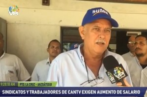 Sindicato y trabajadores de Cantv-Movilnet en Anzoátegui exigen aumento de salario