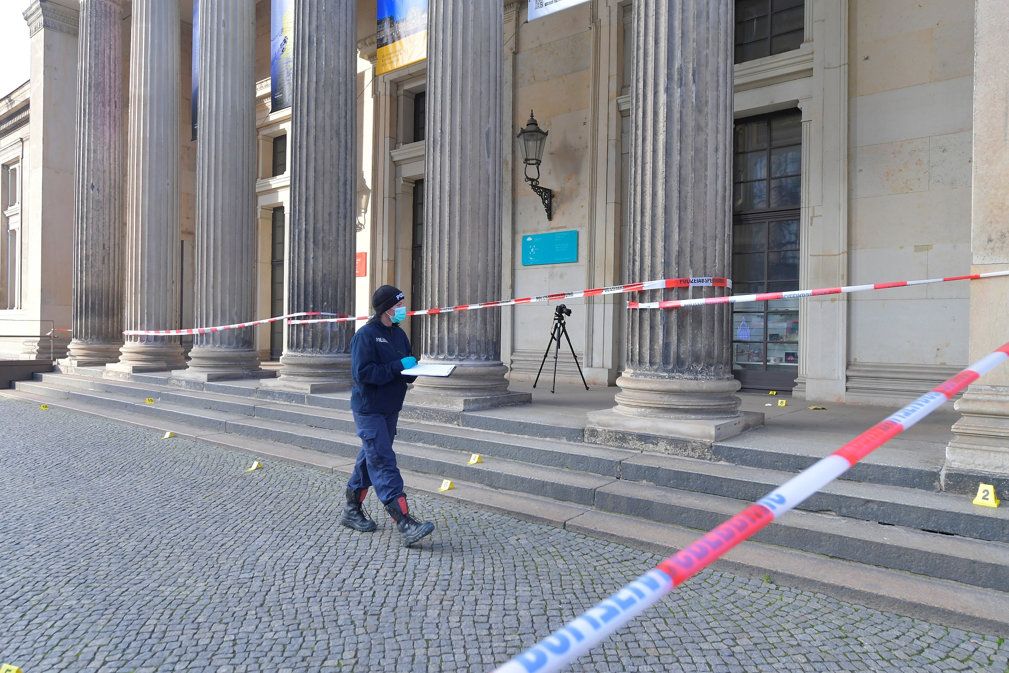 Detienen en Alemania a sospechosos de robo de diamantes en un museo de Dresde en 2019