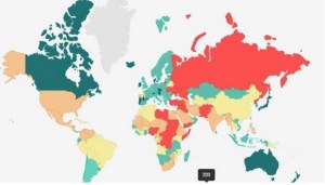 Los países más seguros y más peligrosos del mundo para viajar
