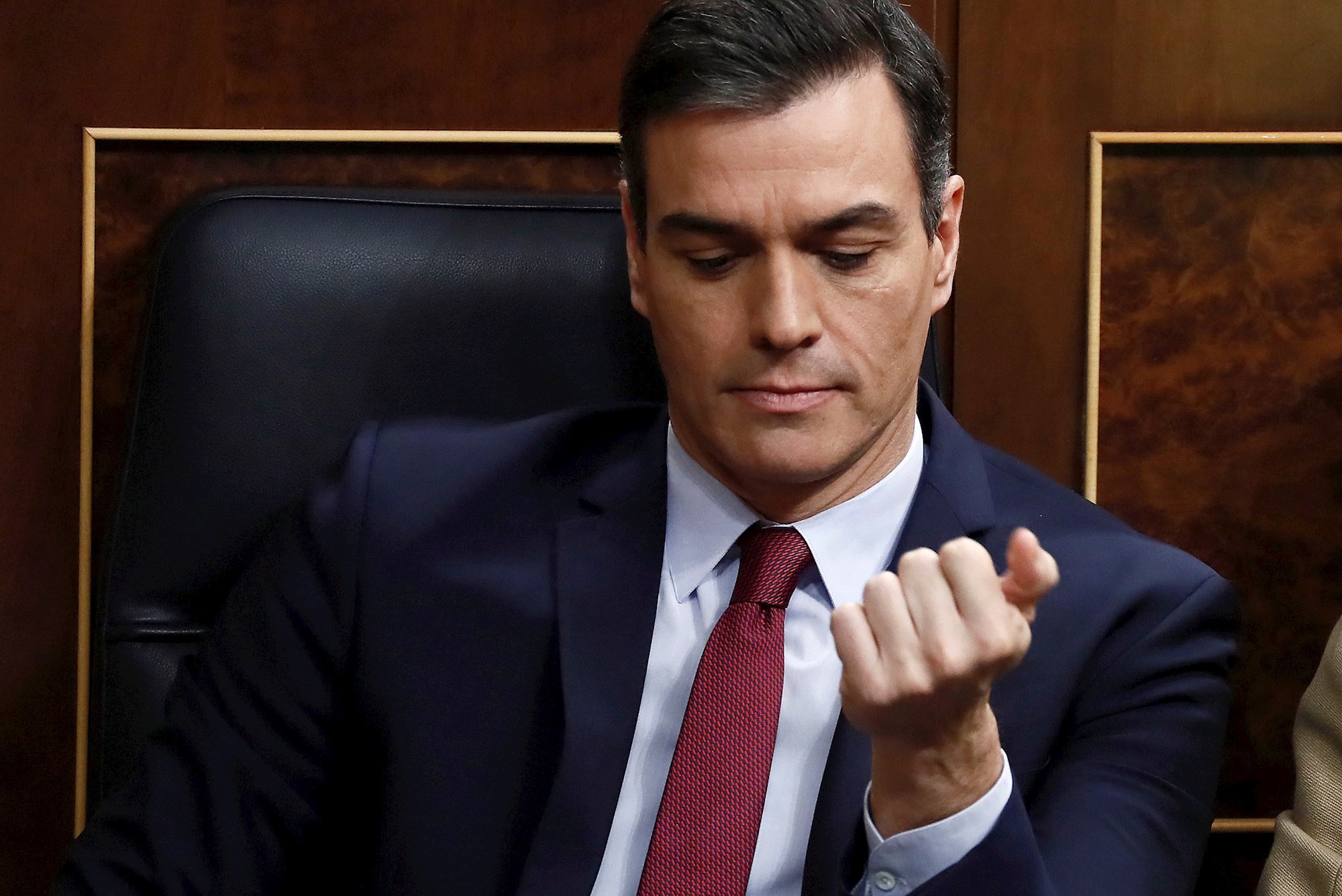 EN VIDEO: Pedro Sánchez se quita la careta y respalda a ministro que se reunió con Delcy Eloína