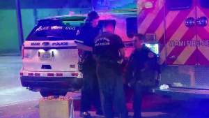 Oficial de policía de Miami herido durante una persecución