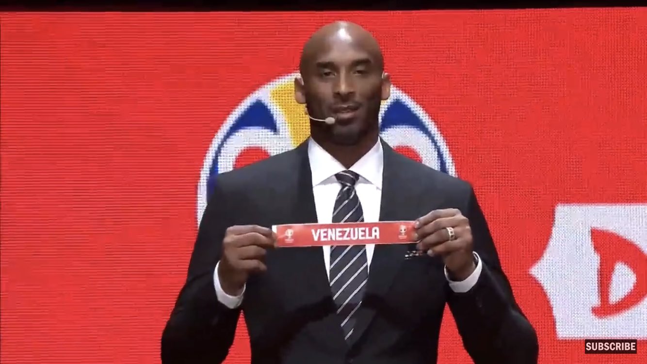 El día que Kobe Bryant celebró un triunfo de Venezuela