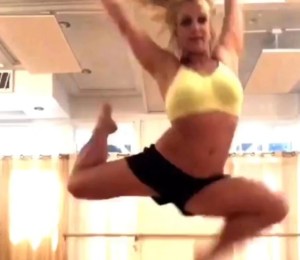 ¡OUCH! Britney Spears se rompió el tobillo durante un ensayo de baile y lo compartió en sus redes (VIDEO)