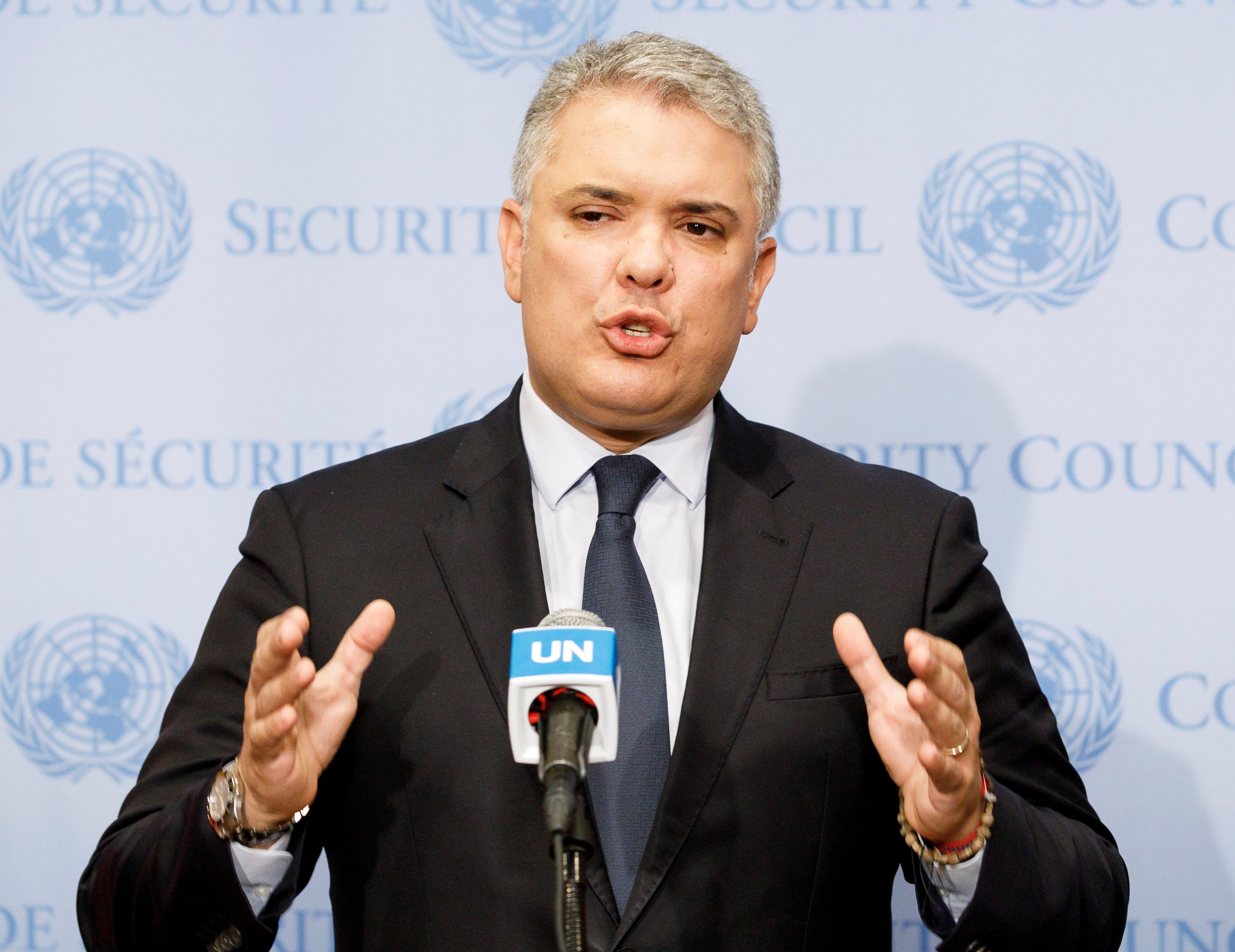 Duque firmó acuerdo con la ONU para atender a migrantes venezolanos en Colombia (Video)