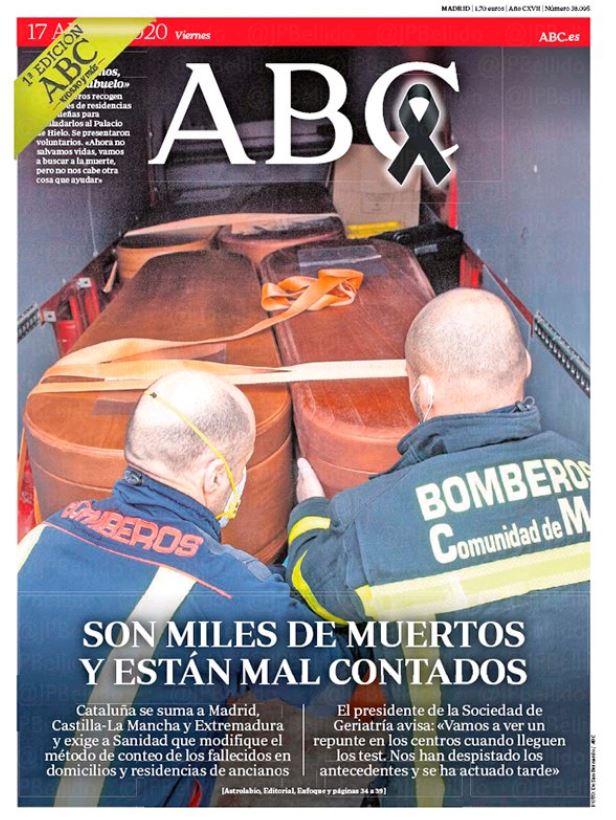 Portadas de la prensa internacional de este viernes 17 de abril de 2020