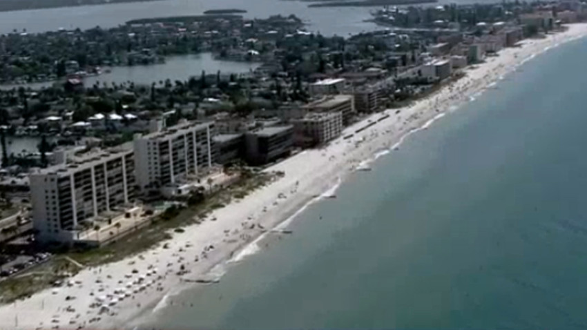 Reabren playas de Sarasota para recreación