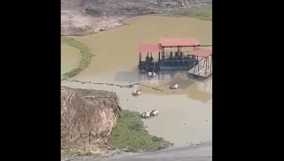 Así de descuidado se encuentra el embalse La Pereza #30May (Video)