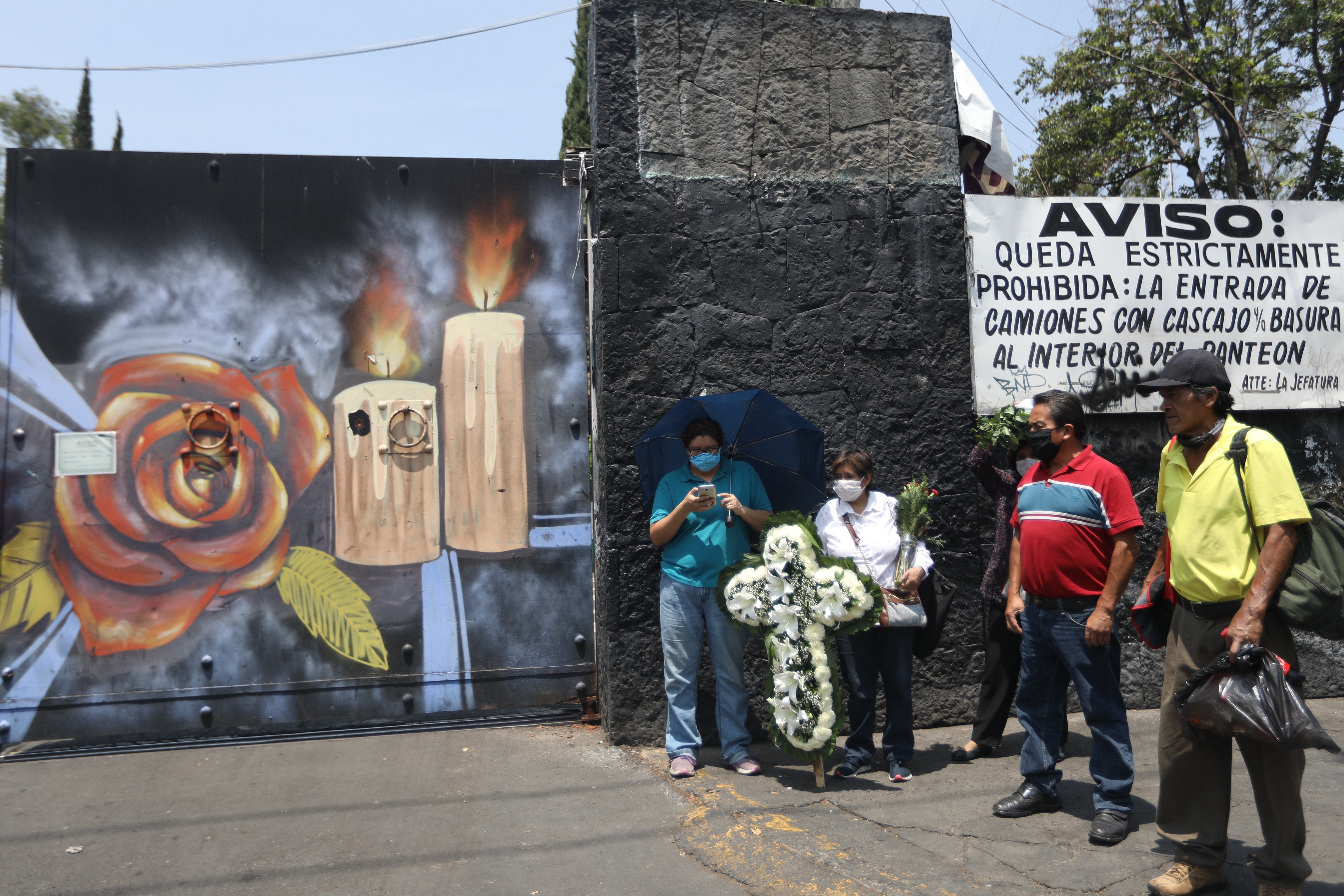 Los crematorios de México al límite antes de llegar al pico de la pandemia