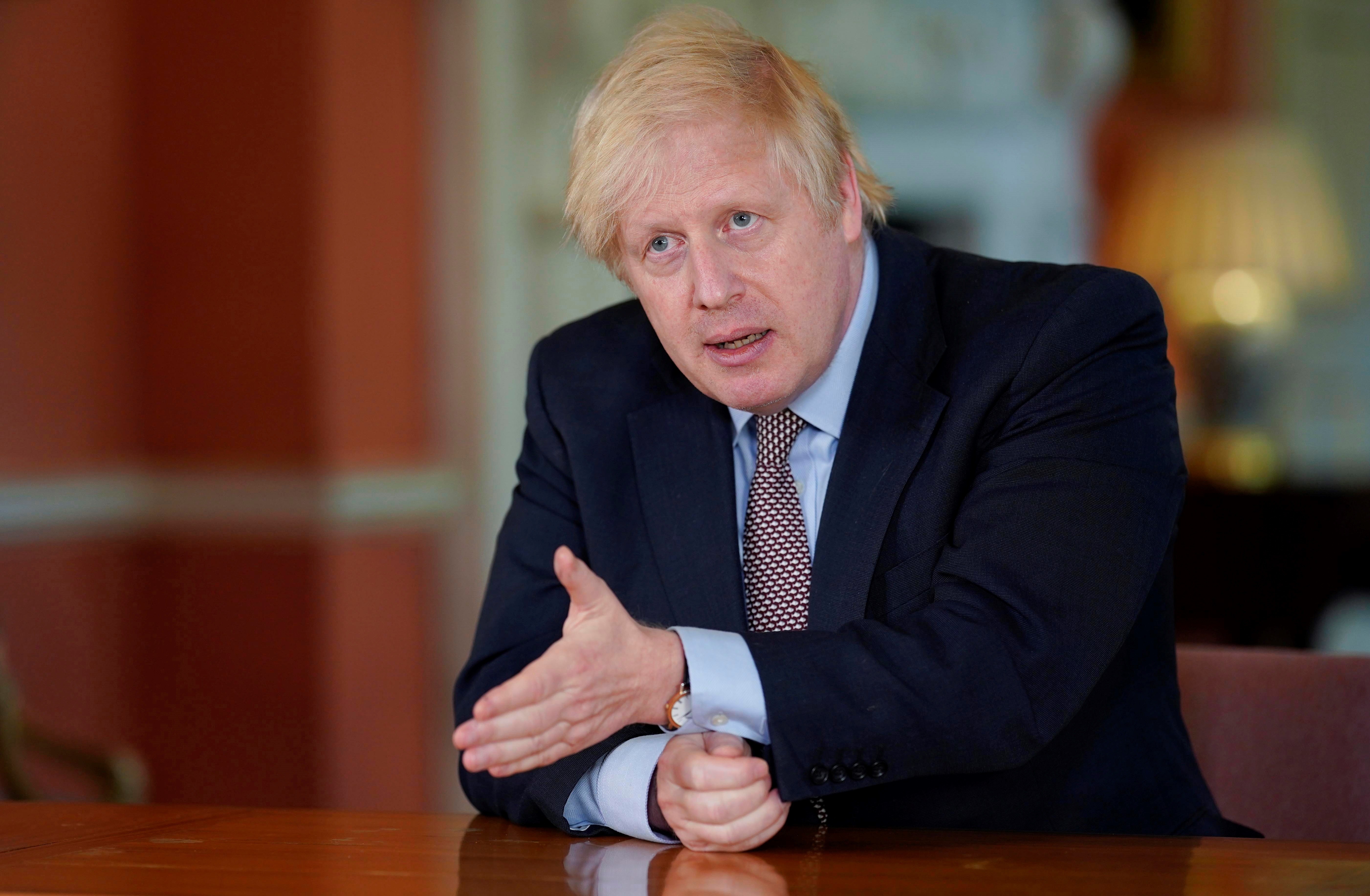 Boris Johnson reiteró su oposición al referéndum sobre la independencia de Escocia