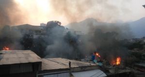 Reportaron incendio en la zona industrial de El Llanito este #2May (Fotos y Videos)