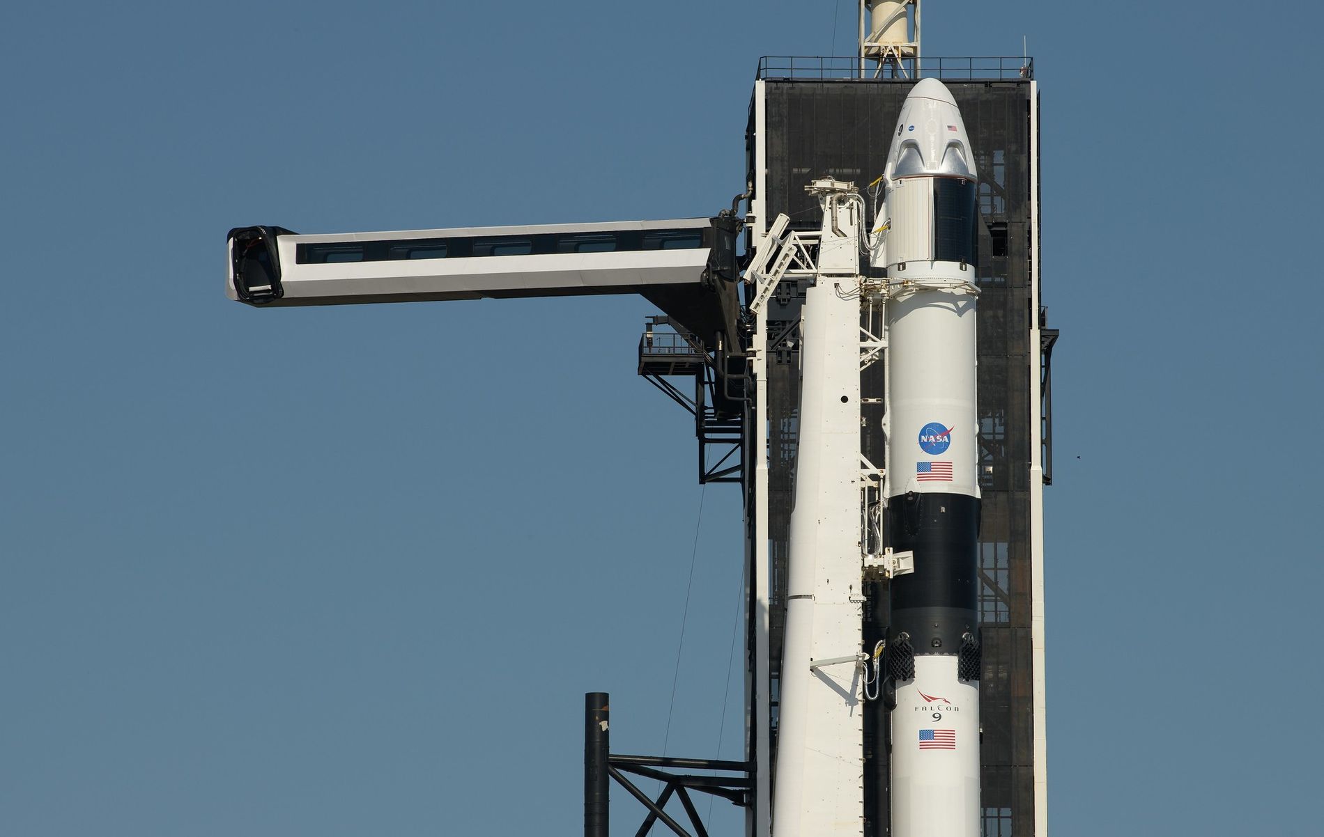 Astronautas de la NASA están listos para hacer historia a bordo del Falcon 9 de SpaceX