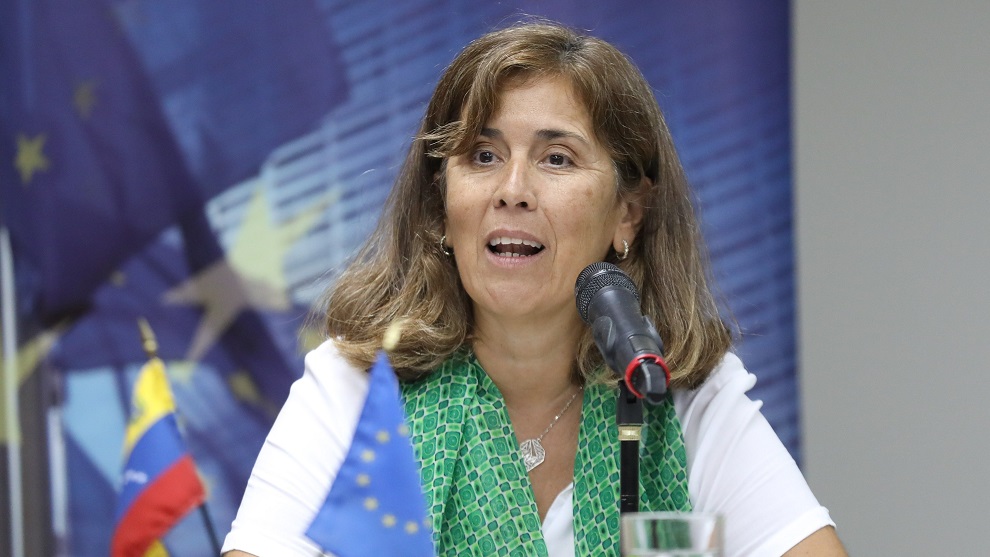 Embajadora de la UE en Venezuela habló tras la suspensión de su expulsión del país