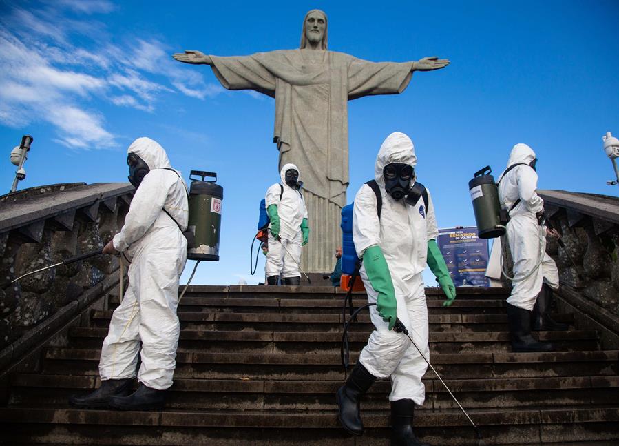 Brasil camina hacia los 3,8 millones de contagiados por coronavirus