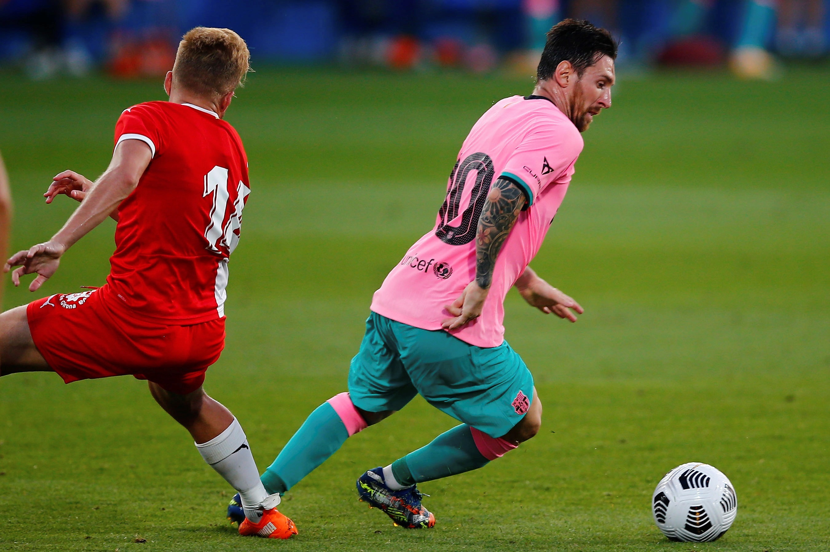 El Barcelona ganó su segundo amistoso con doblete de Messi