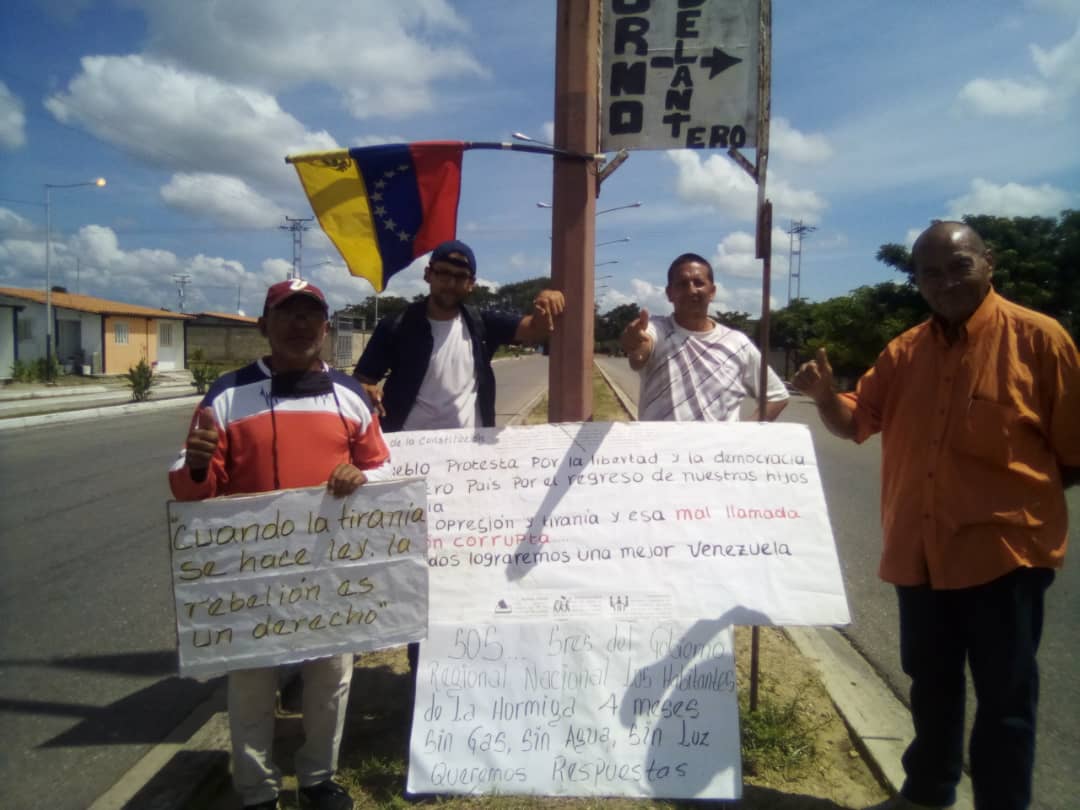 Protestas en el sector La Hormiga en Barinas, llevan meses sin agua y fallas de electricidad #29Sep