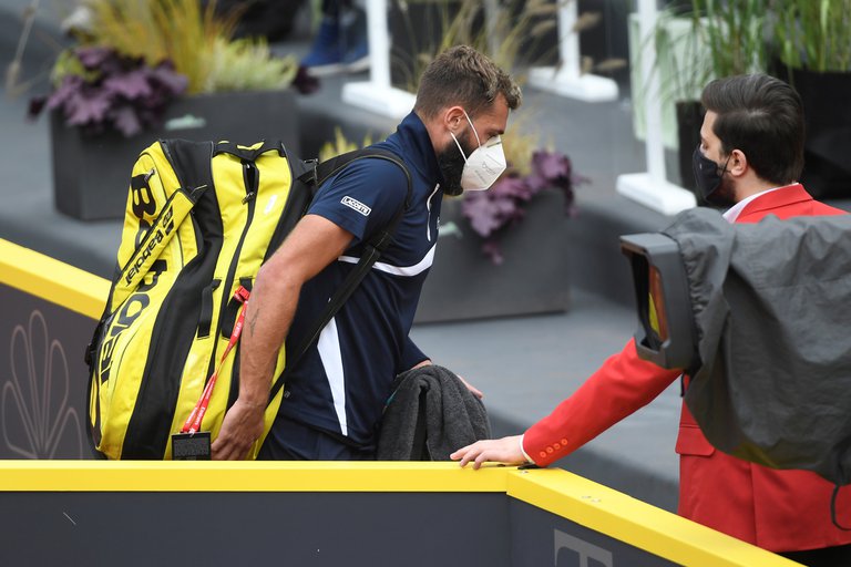 Escándalo en el tenis mundial: Benoit Paire confesó que jugó con coronavirus tras su eliminación en Hamburgo