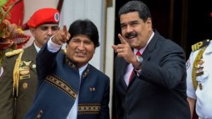 Evo sí visitó a Maduro y le trajo “maravilloso” obsequio el fin de semana