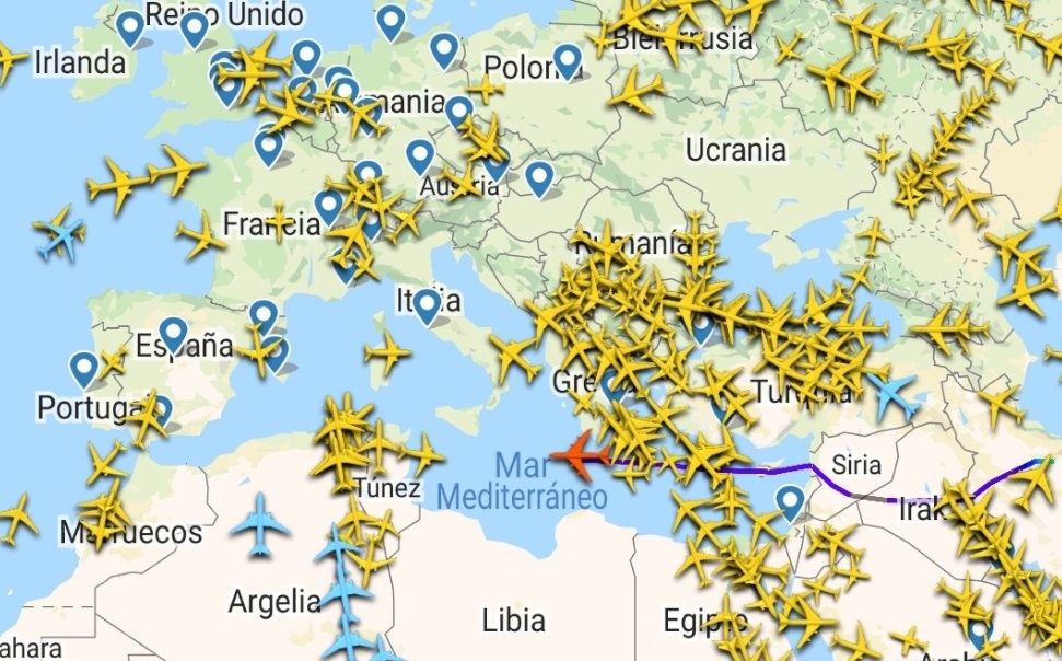 Avión iraní sancionado por EEUU aterrizó en la isla de Espargos, Cabo Verde este #27Oct