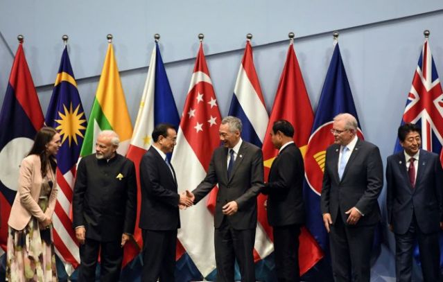 Países asiáticos firman gran acuerdo comercial que beneficiará a China