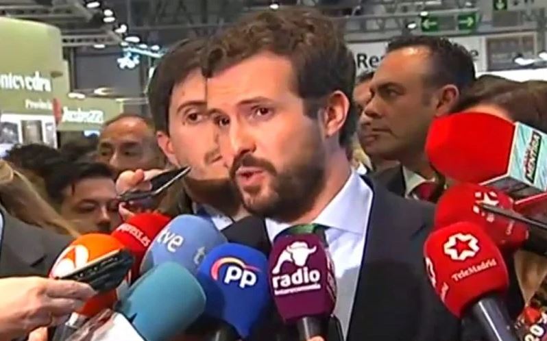 Pablo Casado calificó el show de Maduro como una farsa electoral