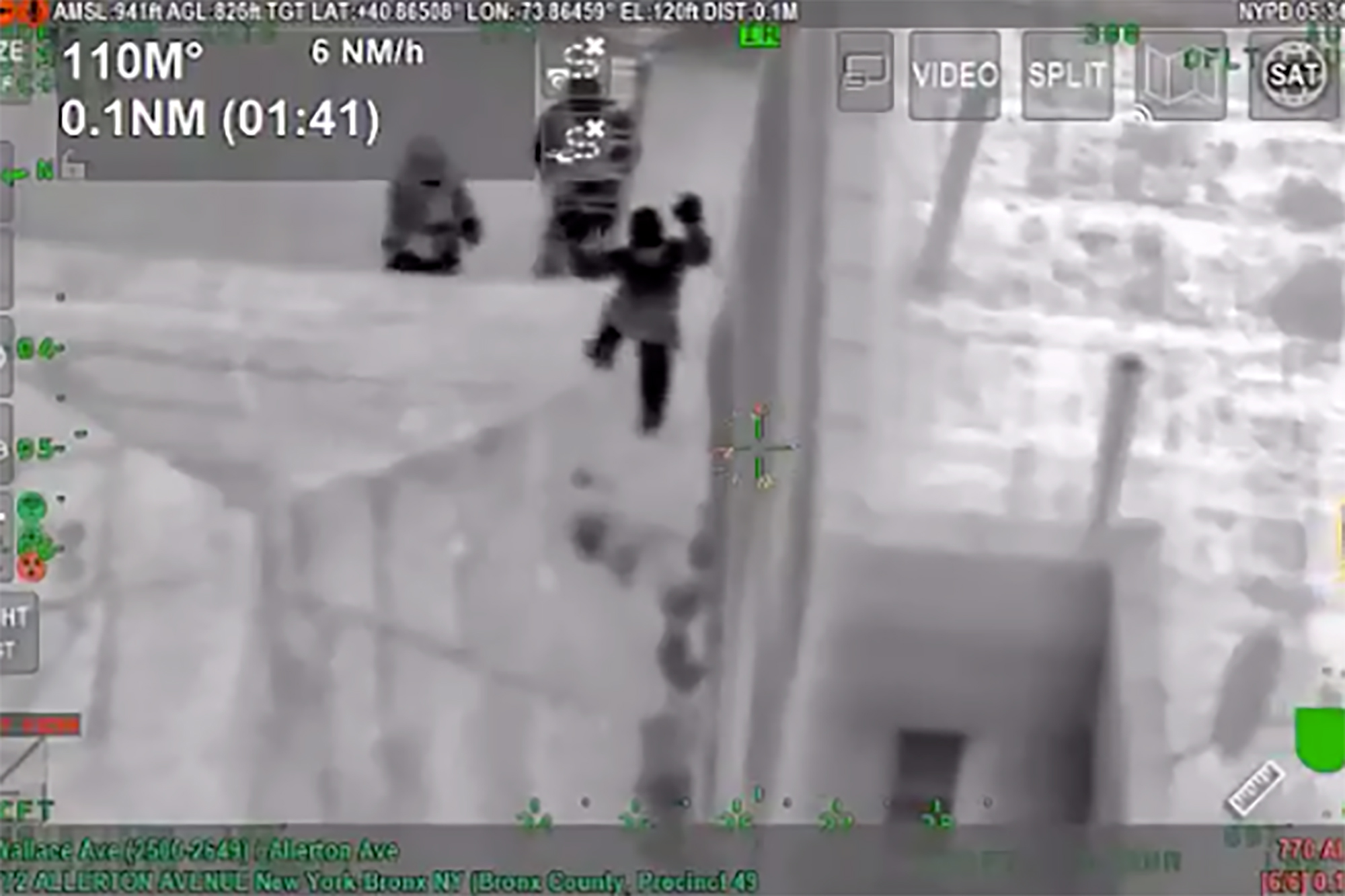 Policía de Nueva York capturó a ladrón en serie en el techo de una joyería