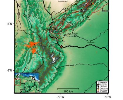 Funvisis reportó sismo de 3.0 en Apure este #2Ene