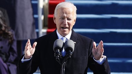 Las cinco frases más destacadas del discurso inaugural de Joe Biden