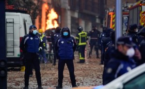 “Ha sido brutal”, dicen los testigos de la explosión del edificio en Madrid