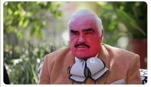 ¿Qué le pasó? La extraña apariencia de Vicente Fernández generó memes en Twitter