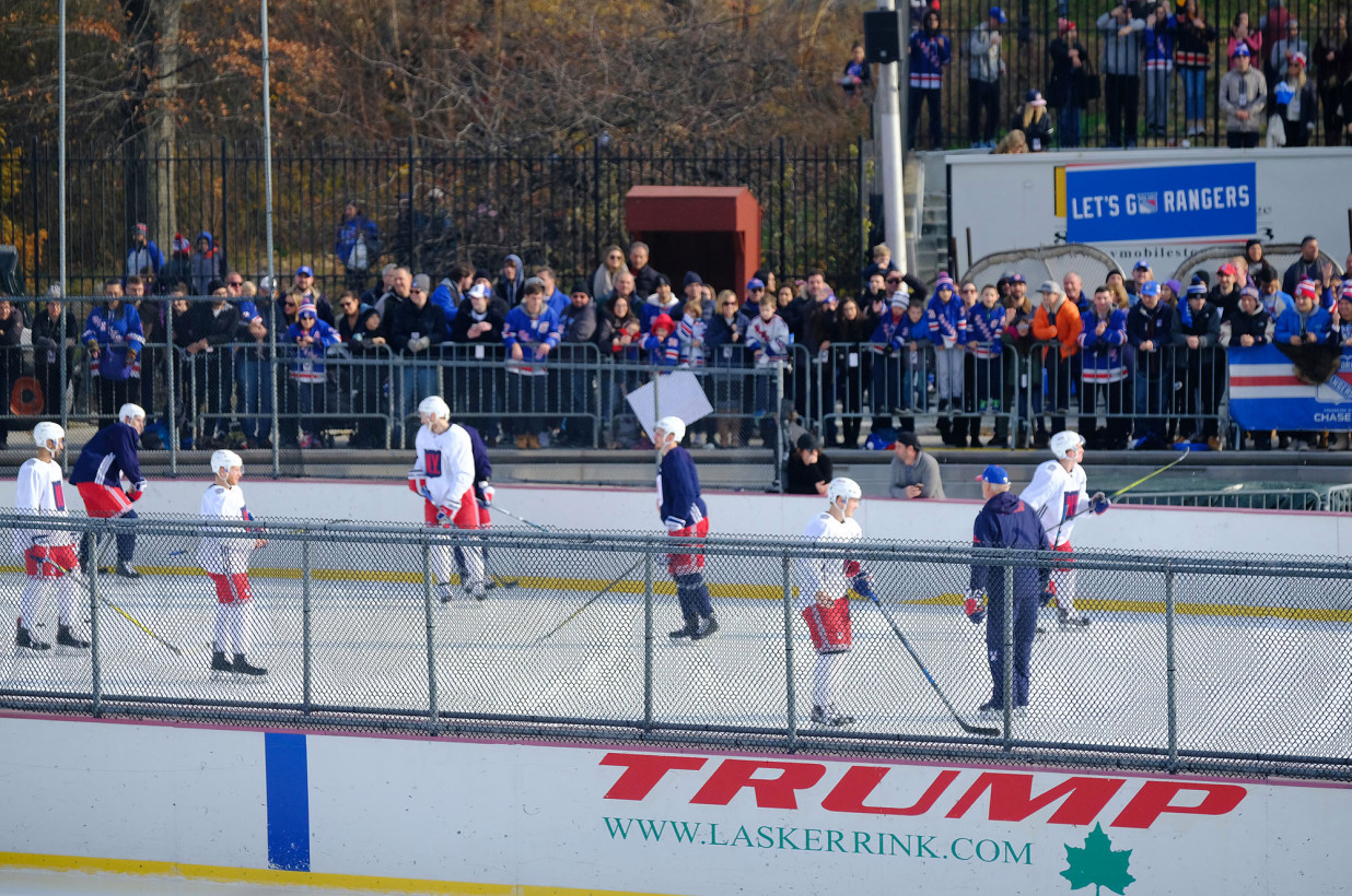 Nueva York cierra las pistas de hielo de Central Park a los niños para congelar la Organización Trump