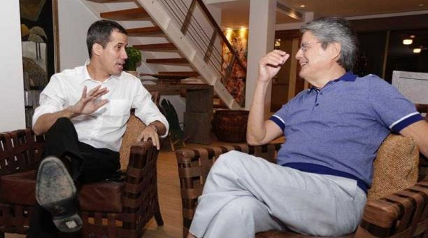 Lasso invitaría a Guaidó a su investidura: Es el presidente legítimo de Venezuela reconocido por Ecuador (VIDEO)