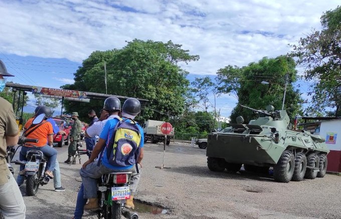 Reportan fuerte presencia militar en límites con Apure pese a presunto “acuerdo del cese al fuego” con disidencias (Foto)