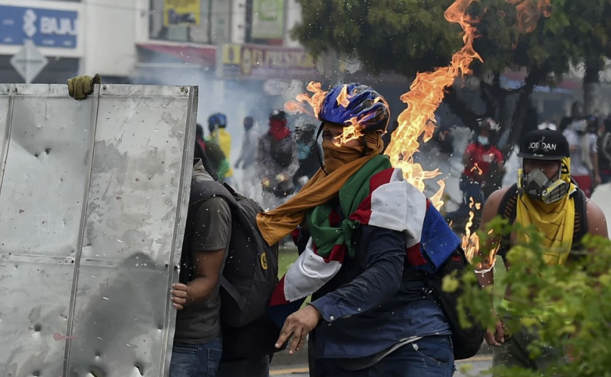 Nueva jornada de protestas sacude a Colombia este #4May pese al retiro del proyecto de reforma tributaria