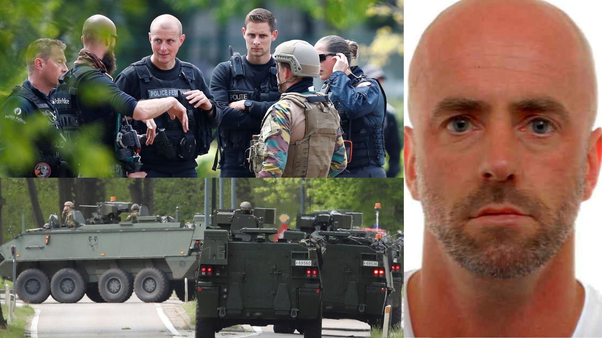 Bélgica en Alerta: La policía busca a un militar fuertemente armado tras amenazar a un virólogo mediático (FOTOS)