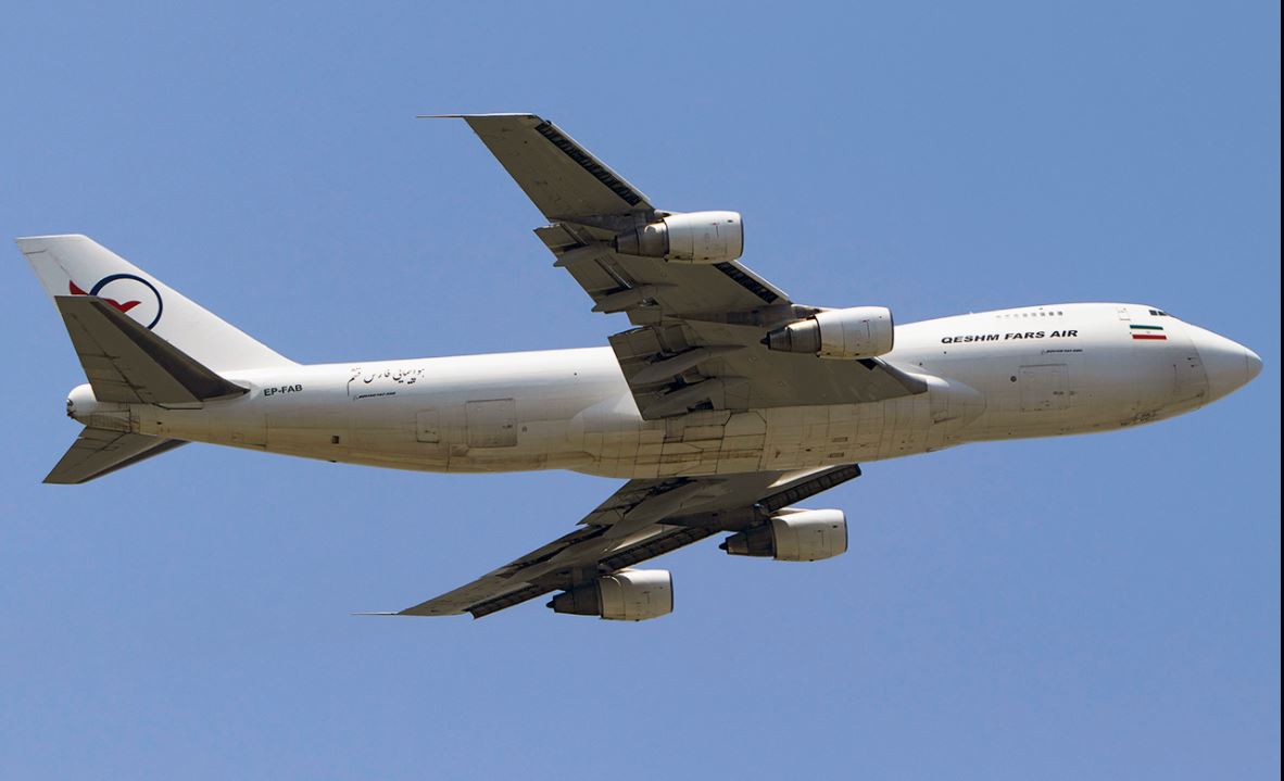 Avión iraní sancionado por EEUU aterrizó en Maracay este 21 de junio