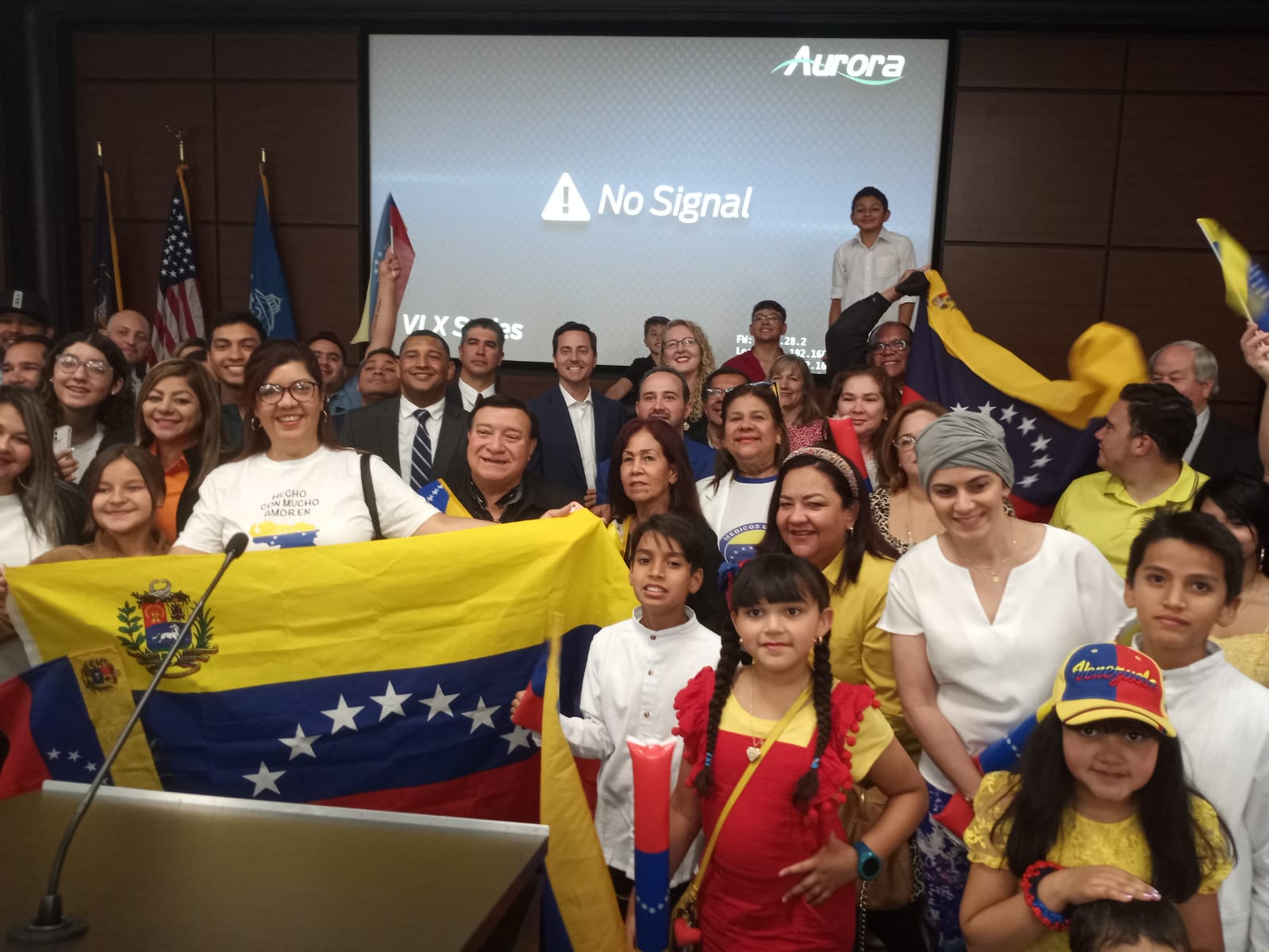 Venezolanos y autoridades de Utah conmemoraron la Independencia de Venezuela