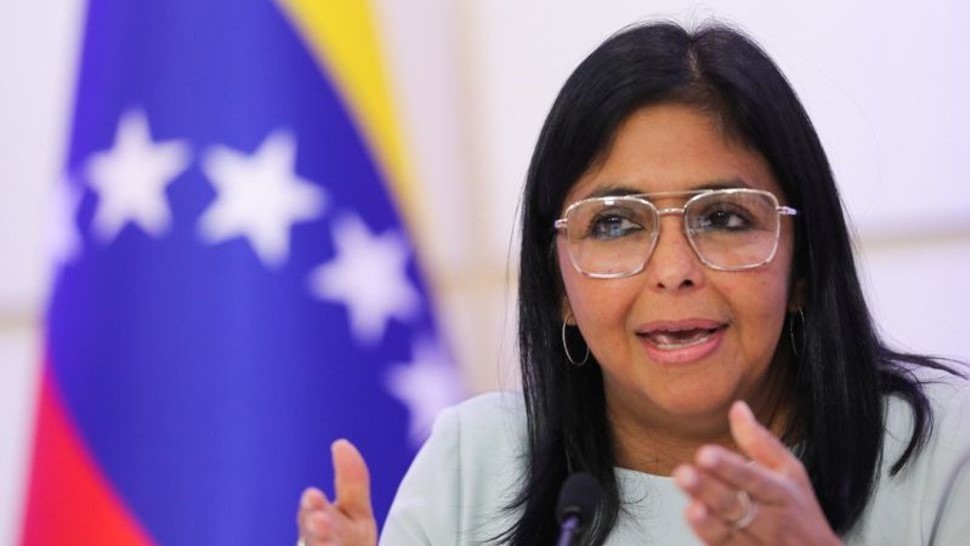 Delcy Eloína acusa al FMI por no “desbloquear” recursos de Venezuela en el exterior