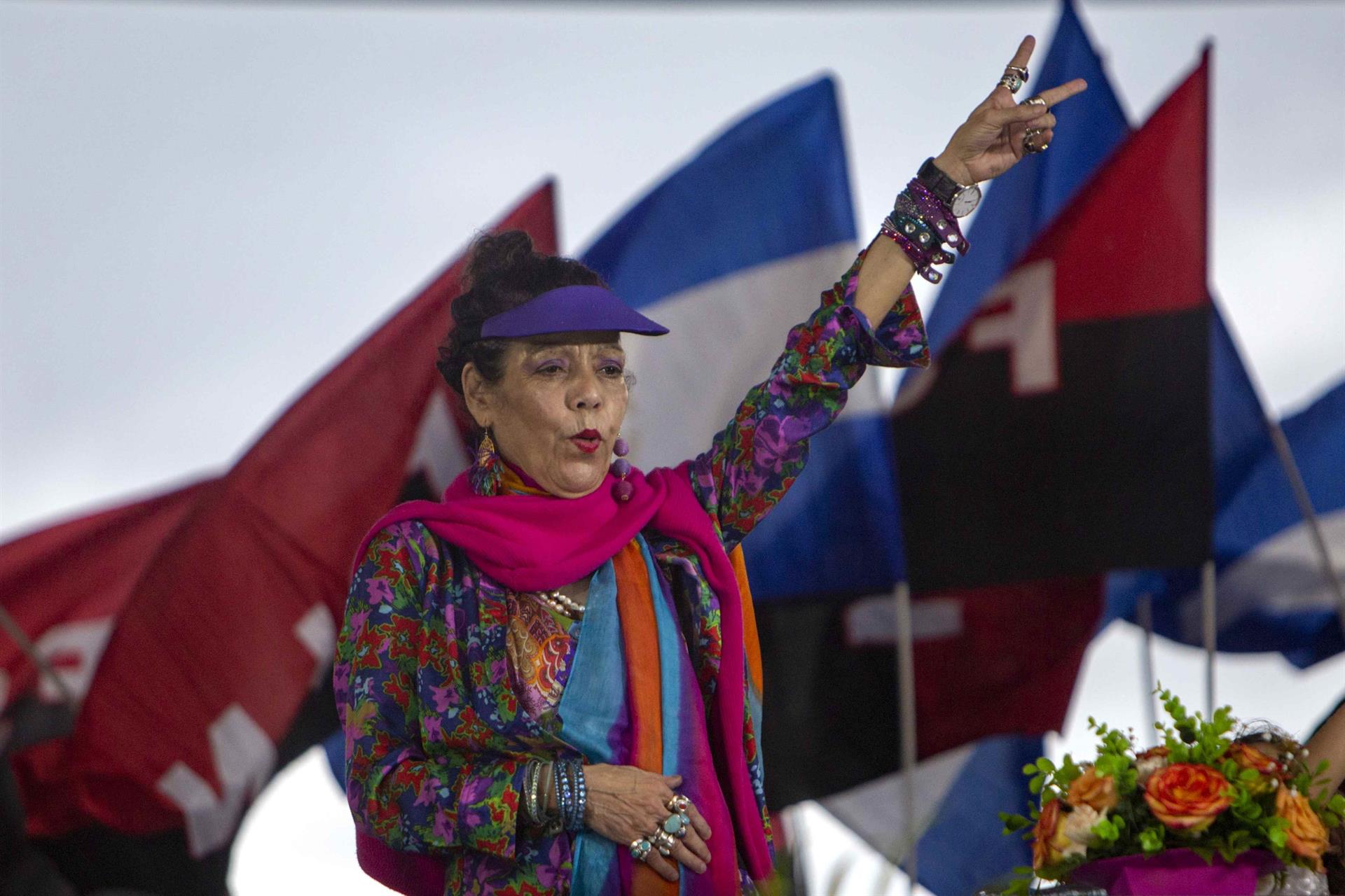 Le dolió: Vicepresidenta de Nicaragua calificó como un castigo sanciones en su contra