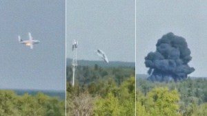 Tragedia en Moscú: Se estrelló un avión de transporte militar; todos los tripulantes murieron (Imágenes sensibles)