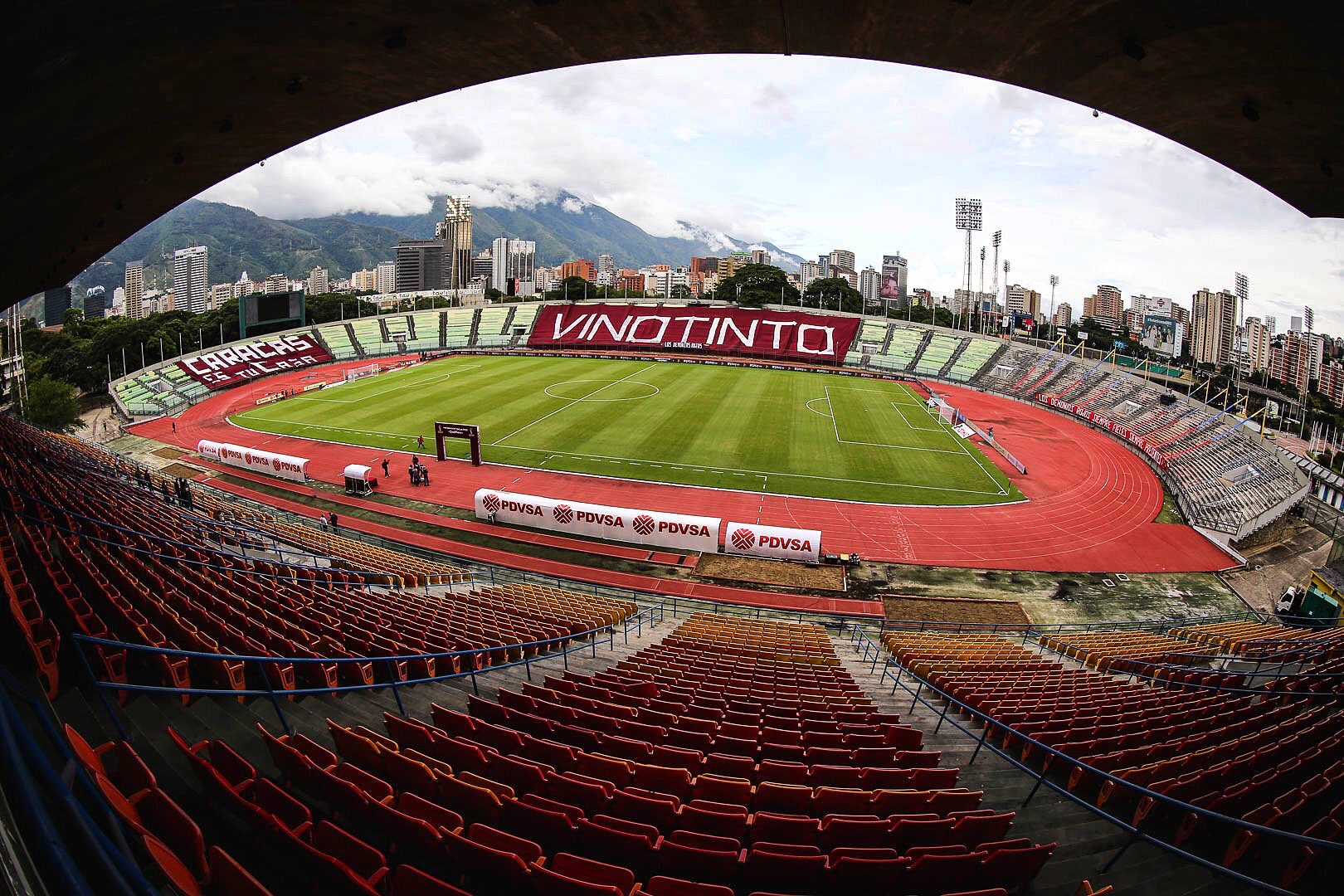 En IMÁGENES: Así luce el Estadio Olímpico de la UCV en la previa del Venezuela vs Argentina