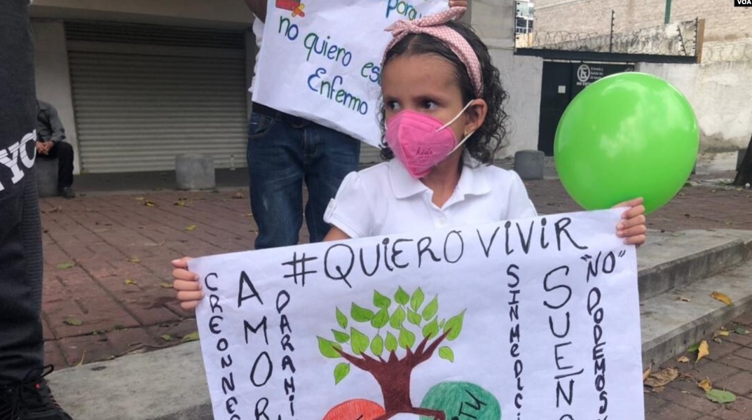 Pacientes con fibrosis quística piden atención al Estado venezolano (Video)