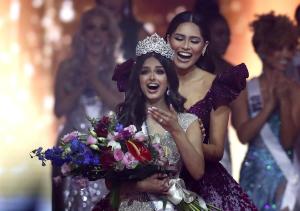 La India celebró el triunfo de la nueva Miss Universo, Harnaaz Sandhu