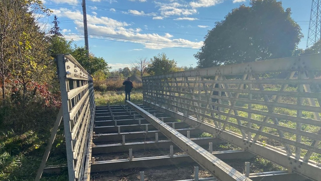 VIRAL: Lo acusan por robar un puente de 18 metros en EEUU