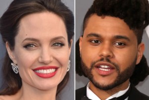 Qué hay detrás de los encuentros entre The Weeknd y Angelina Jolie