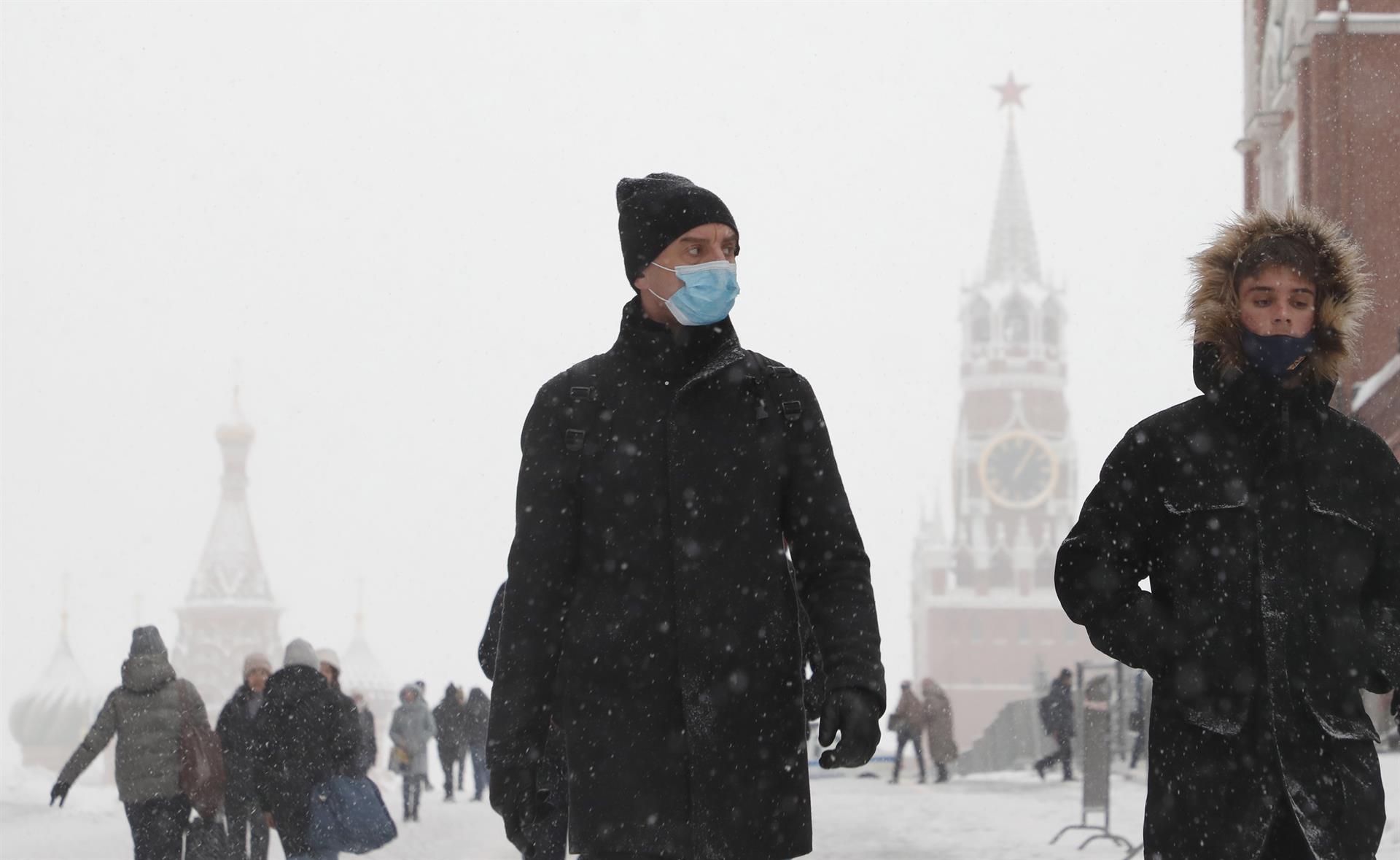 Rusia confirma 16 casos de la variante ómicron