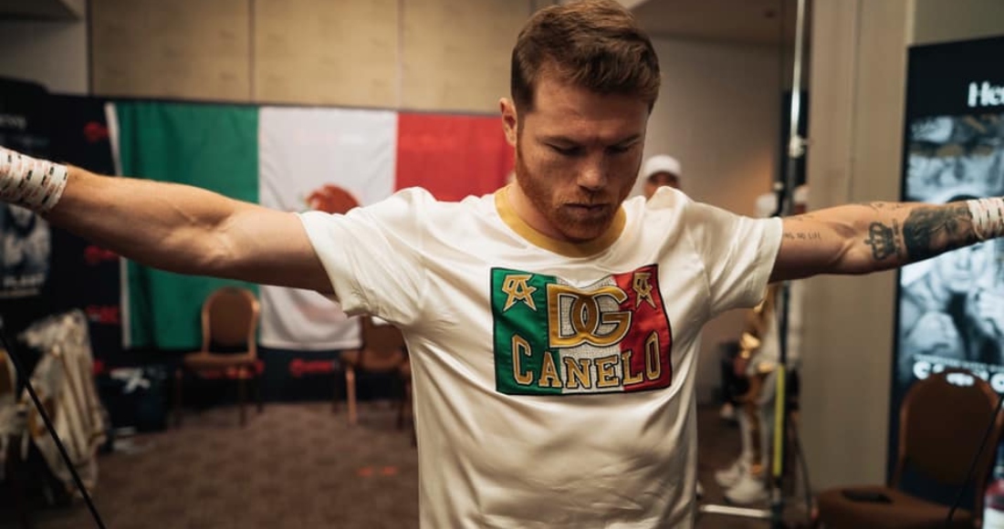 “Canelo” Álvarez regresó a México para defender sus títulos mundiales ante John Ryder