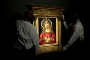 Pintura del maestro Botticelli fue rematada en Nueva York por 45 millones de dólares