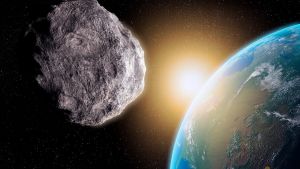 Imagen espeluznante muestra un asteroide potencialmente peligroso dirigiéndose hacia la Tierra