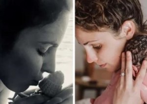 Se volvió VIRAL besando a su hija nacida sin vida y un año después tuvo a su hijo