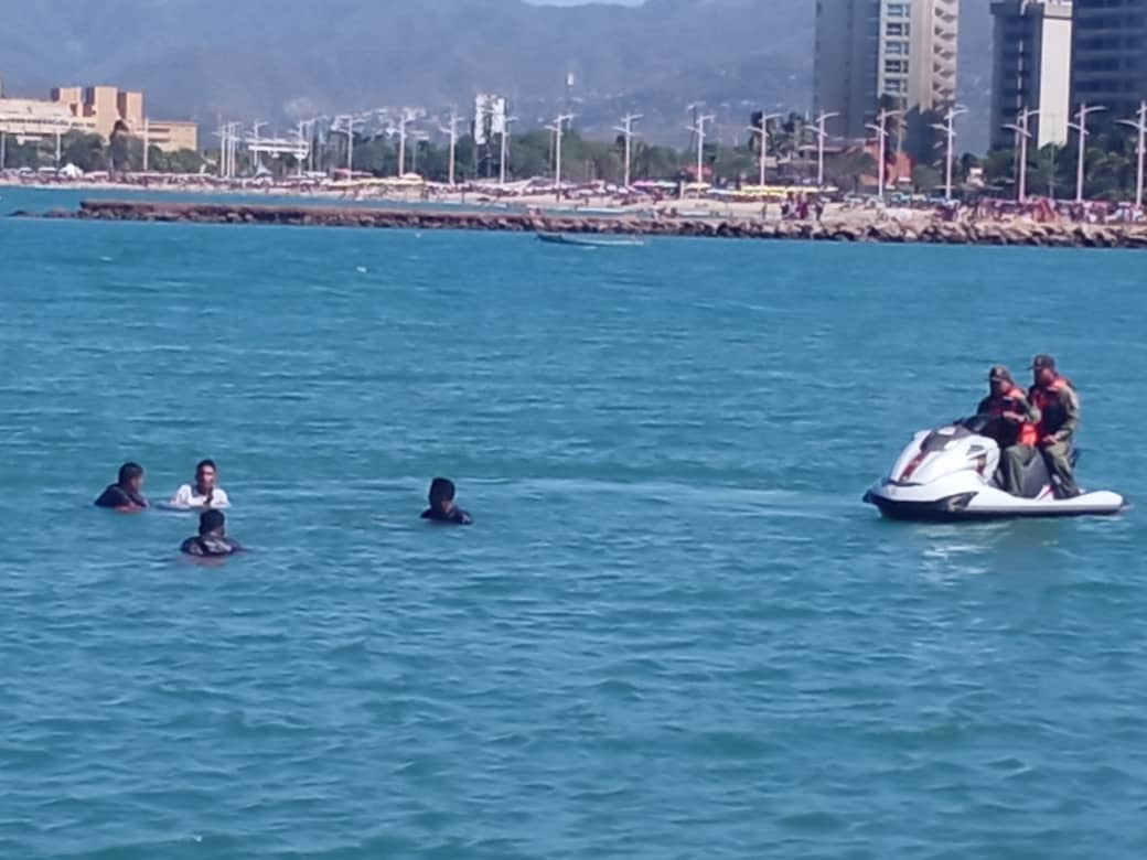 Rescatan a hombre ahogado en playa “Cangrejo” en Anzoátegui